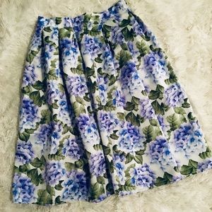Floral Midi Skirt
